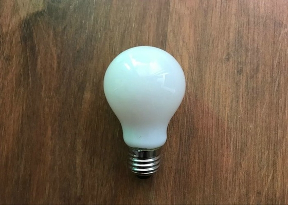4w E27 Led Filament Bulb A60 Shape 440lm No Flicker With Milky Glass Cover supplier