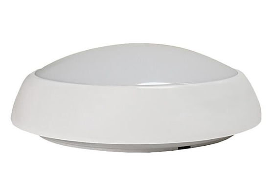 IP54 LED Bulkhead Lamp / Detection Sensor Led Ceiling Oyster Light 80Ra PC 6000K 100LM supplier